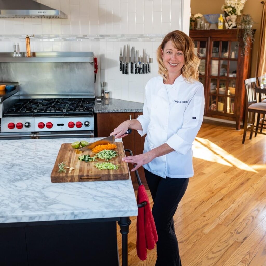 True Culinary Headshot of Janice Johnson in Kitchen